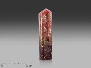 Турмалин (рубеллит), кристалл 7х1,8х1,5 см
