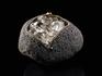 Сувенир из камня «кошелёк» с «херкимерским алмазом» (кристаллами горного хрусталя), 11,7х10,4х6,8 см, 20617, фото 2