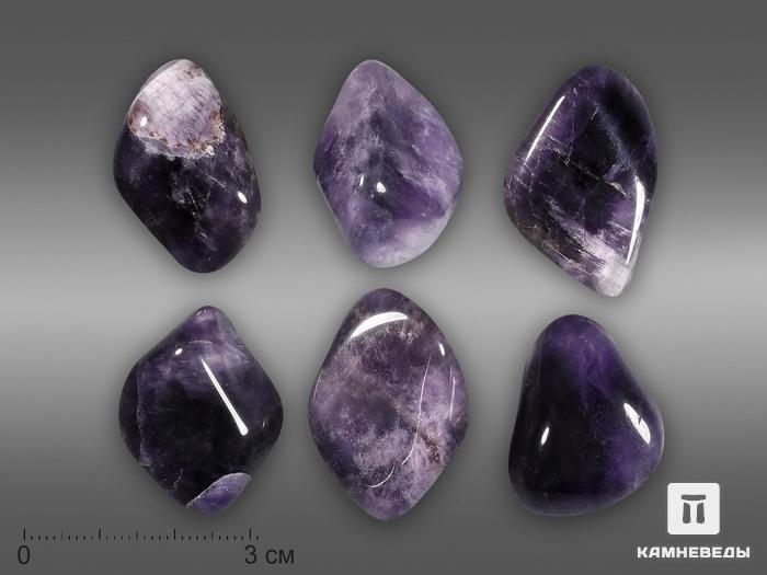 Аметист, крупная галтовка 2-3 см (5-10 г), 23102, фото 1