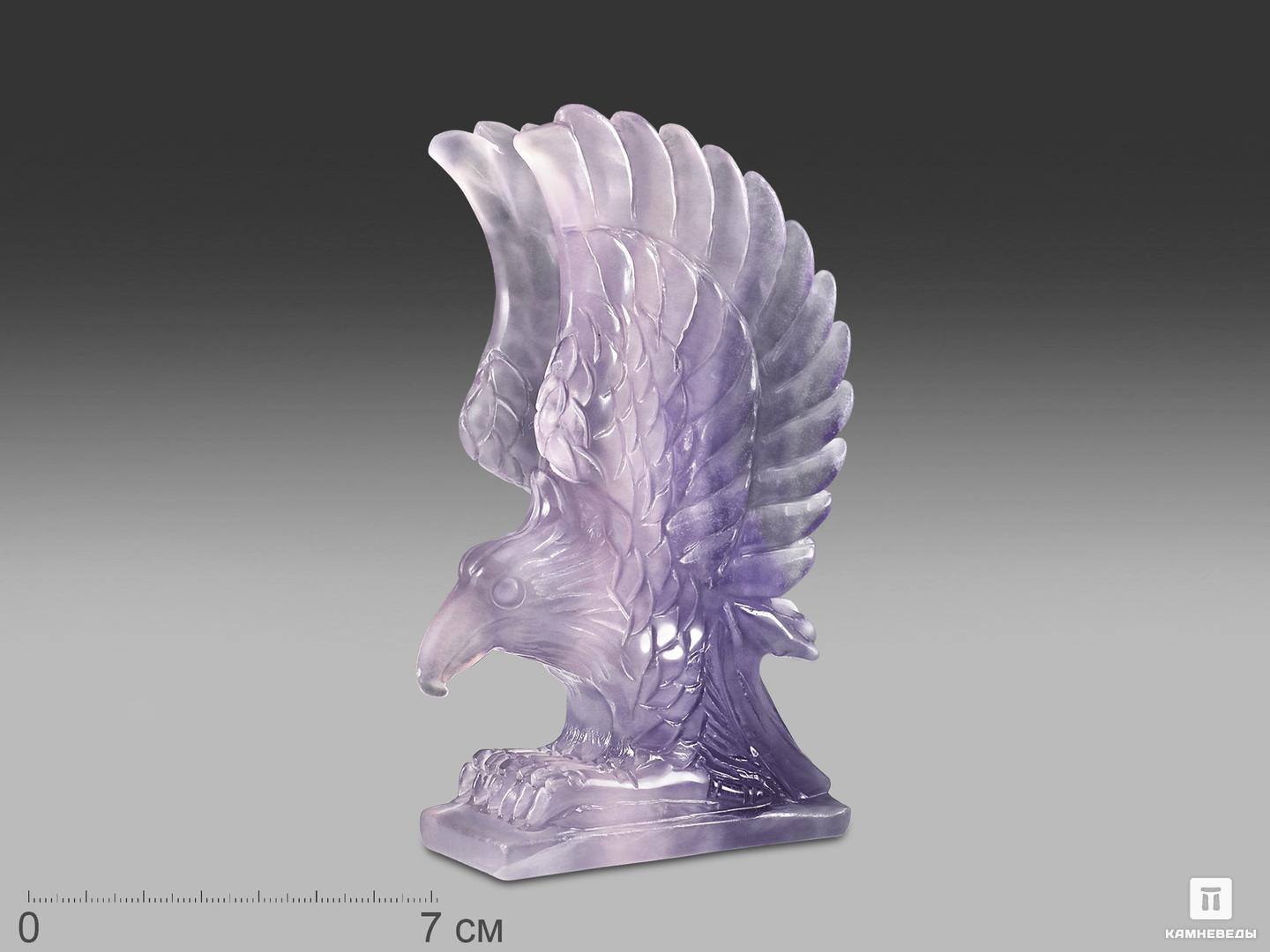 Орёл из флюорита, 15х9,2х4,5 см
