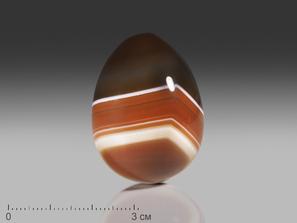 Яйцо из сардоникса, 4х3 см
