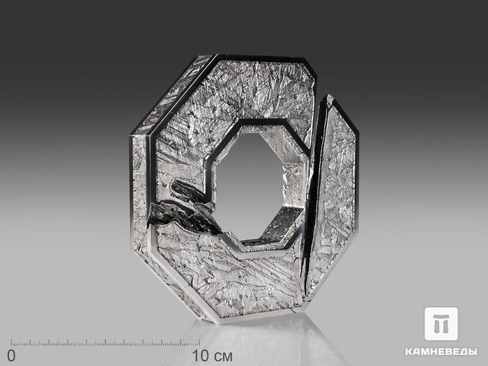 Метеорит «Сеймчан», 10х9,9х1,4 см, 23019, фото 1