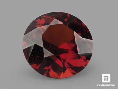 Гранат, Альмандин. Альмандин (гранат), огранка 8х5 мм (2,4 ct)