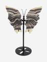 Бабочка из оникса на металлической подставке, 28,3х20,8х9,7 см, 24347, фото 1