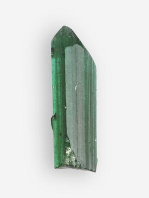 Турмалин, Верделит (зелёный турмалин). Турмалин (верделит), кристалл 1,2х0,4х0,2 см