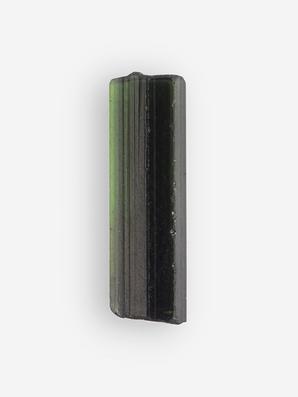 Турмалин, Верделит (зелёный турмалин). Турмалин (верделит), кристалл 1,2х0,4х0,3 см