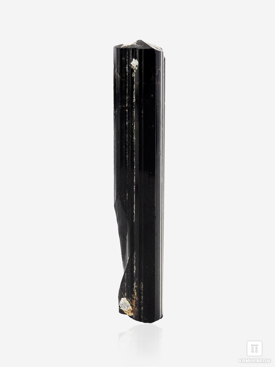 Шерл (чёрный турмалин), кристалл 5,5х1 см
