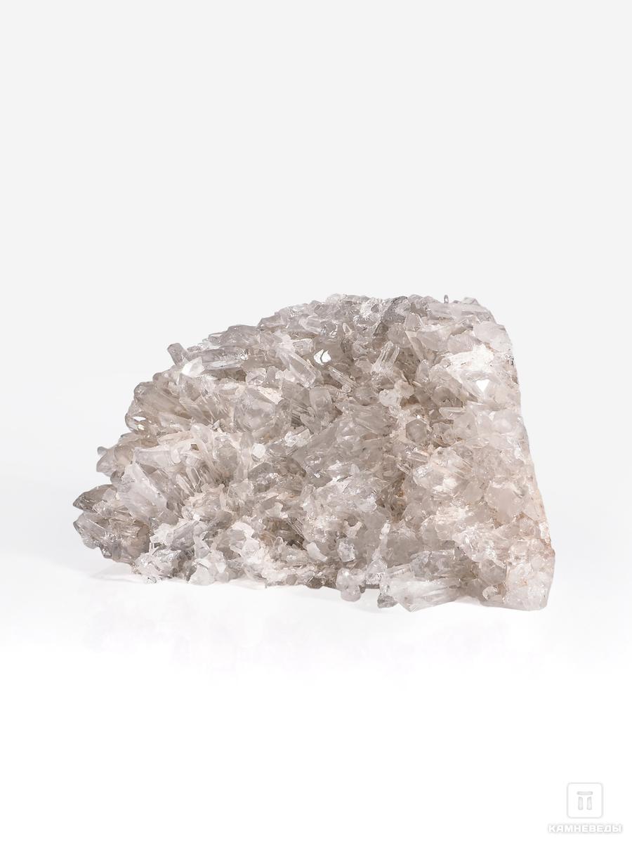 Горный хрусталь (кварц), друза 14х8х3,5 см горный хрусталь кварц в форме кристалла 6 5 8 см 70 80 г