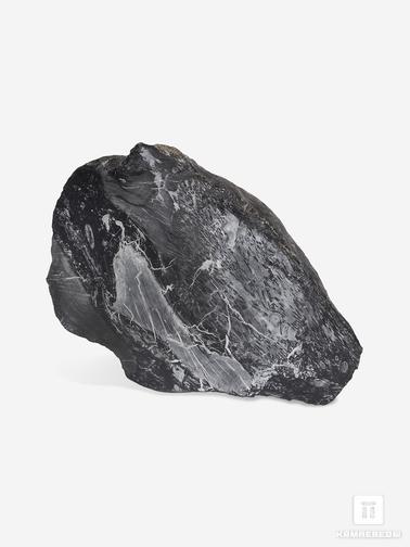 Угольная почка. Угольная почка (Coal ball) с отпечатком стеблей с корой Medullosales sp., 15,3х9,8х3,2 см