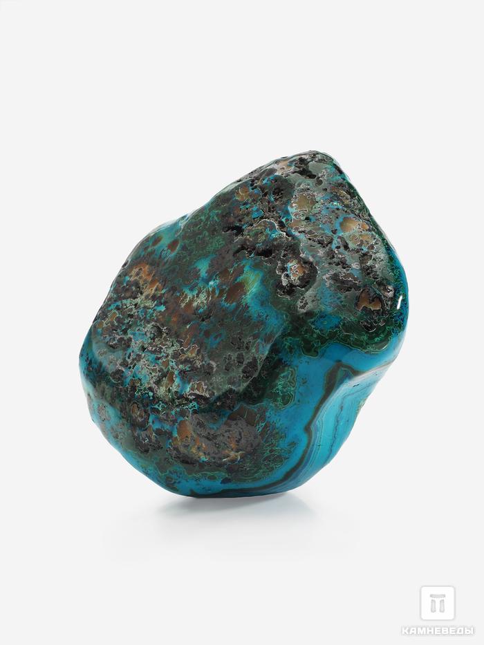 Хризоколла с малахитом, полировка 11,5х9,5х5,5, 11-70/2, фото 3