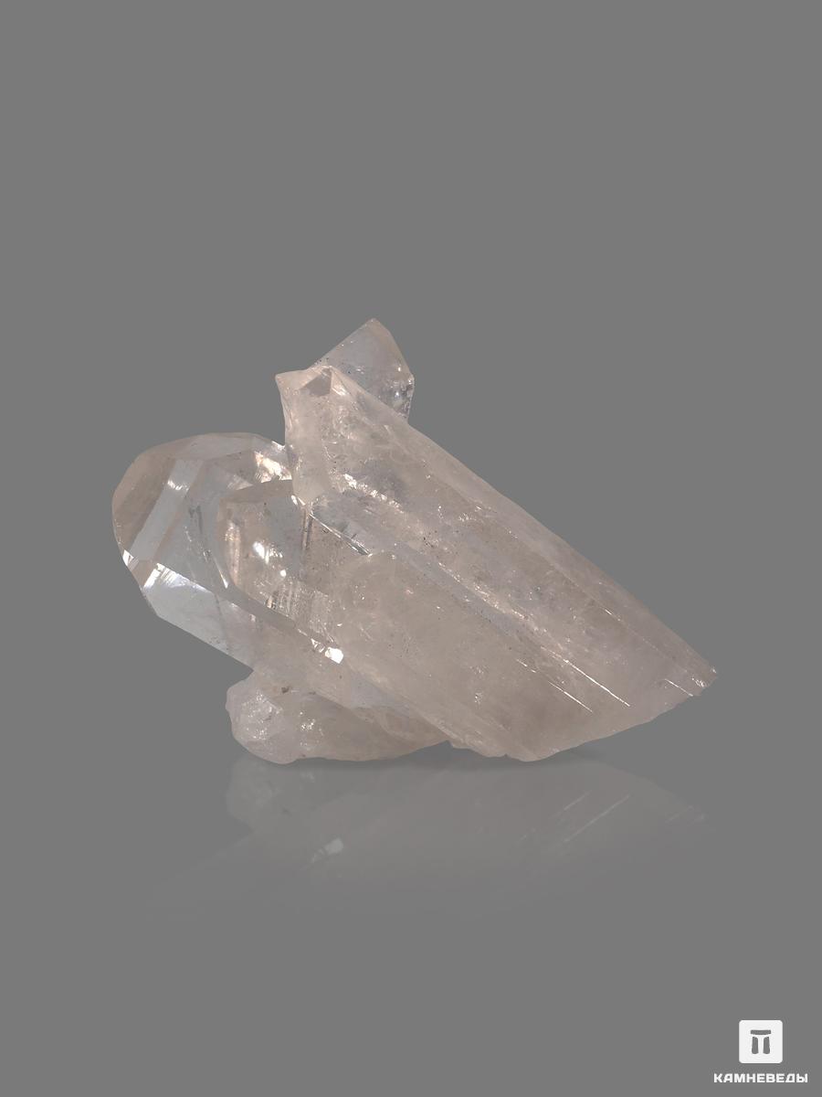 Горный хрусталь (кварц), сросток кристаллов 6,5-7,5 см браслет на резинке из серебра р 15 5 l attrice di base 53621339 горный хрусталь