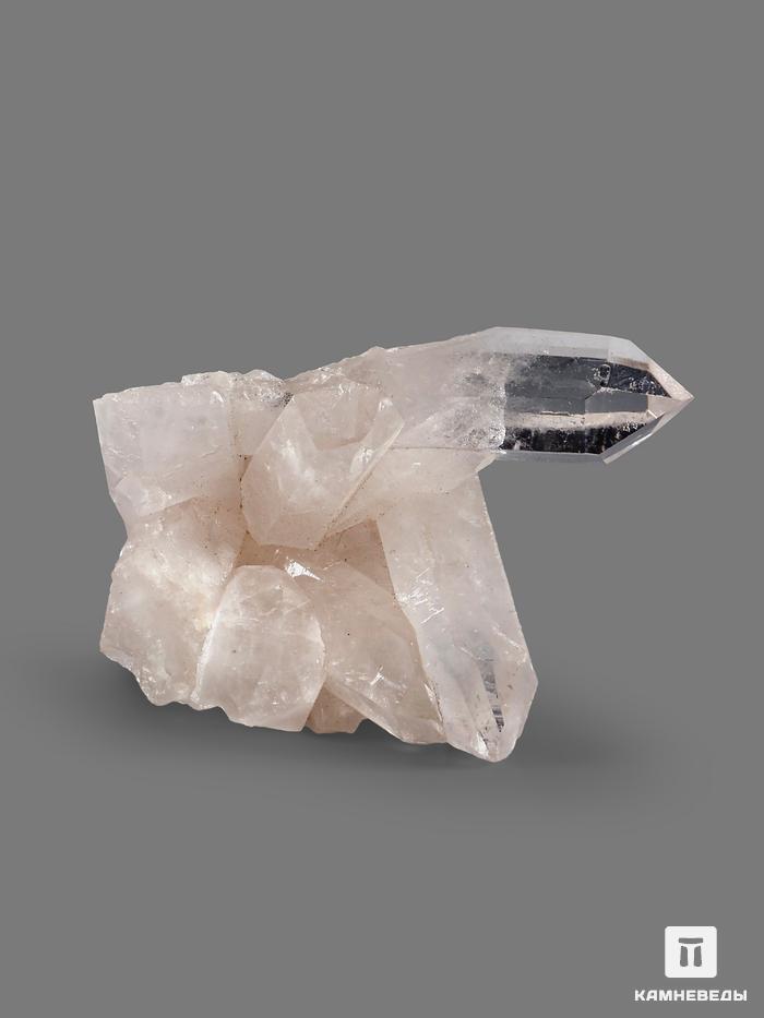 Горный хрусталь (кварц), сросток кристаллов 6-10 см, 10-611/23, фото 2