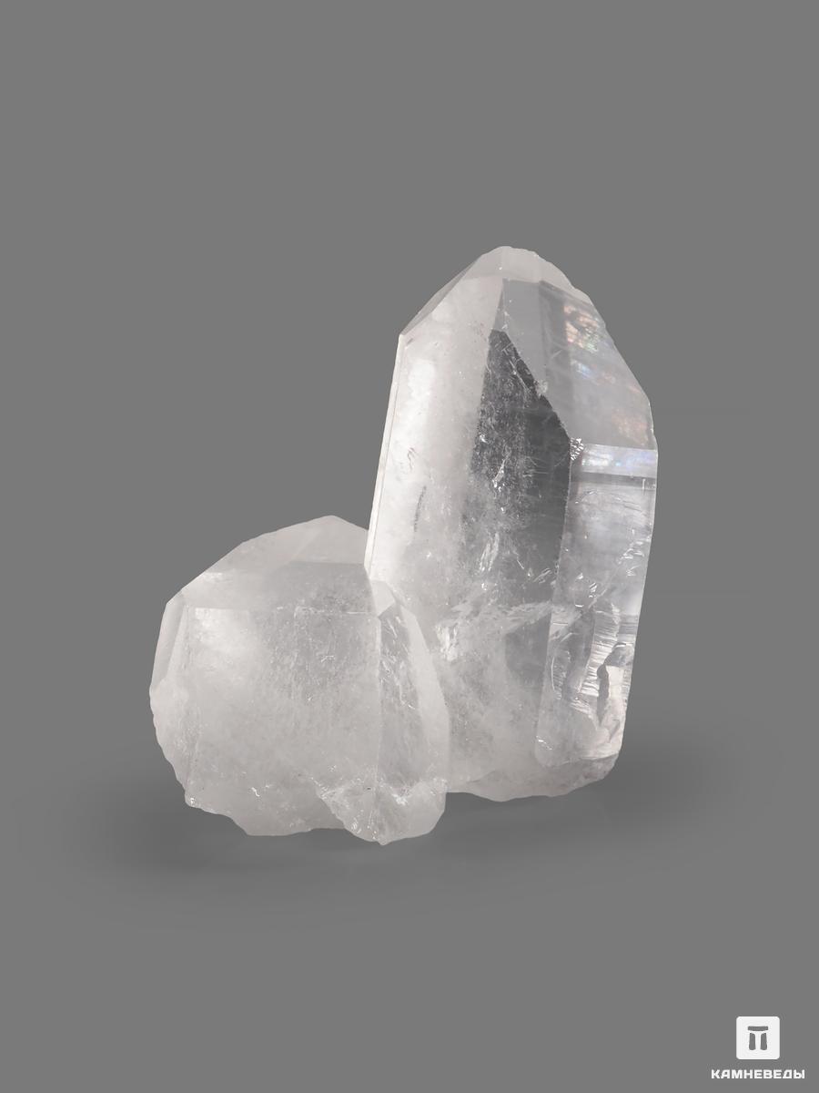 Горный хрусталь (кварц), сросток кристаллов 5,5-8 см серьги женские из серебра balex jewellery 2436930230 горный хрусталь