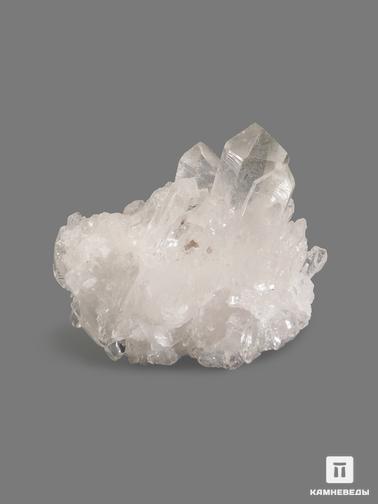 Горный хрусталь, Кварц. Горный хрусталь (кварц), друза 4,5-6 см