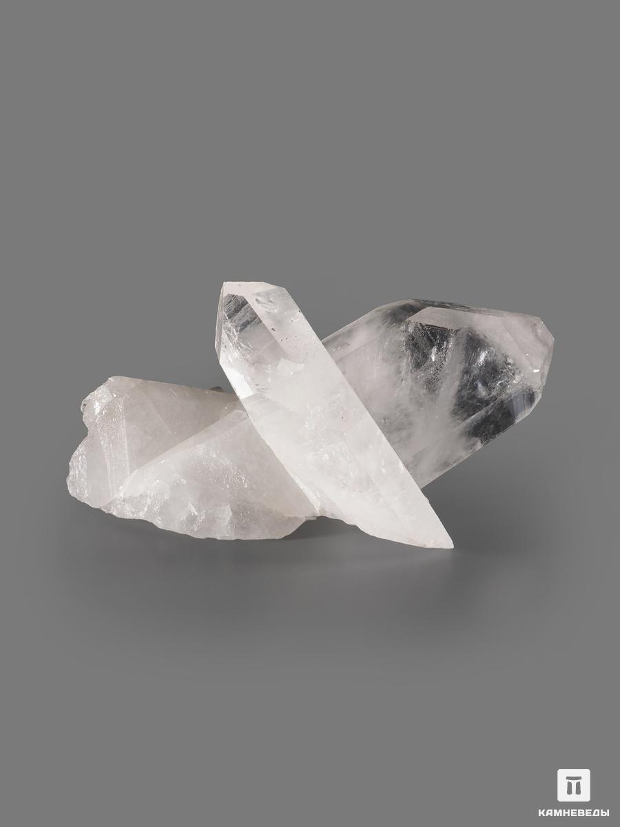 Горный хрусталь (кварц), сросток кристаллов 23х10х9,5 магнетит сросток кристаллов 4х3 5х3 см