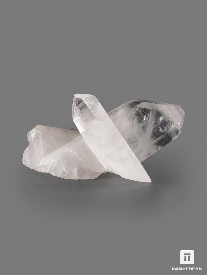 Горный хрусталь (кварц), сросток кристаллов 23х10х9,5, 10-89/43, фото 1