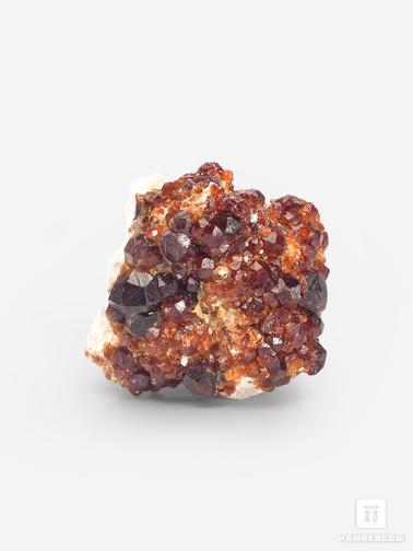 Спессартин, Гранат. Спессартин (гранат), кристаллы на породе 3х2,5 см