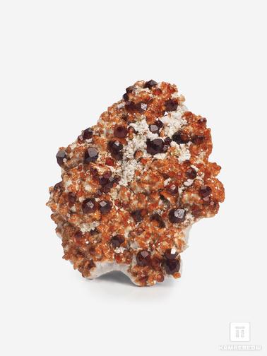 Спессартин, Гранат. Спессартин (гранат), кристаллы на породе 3,9х3,6 см
