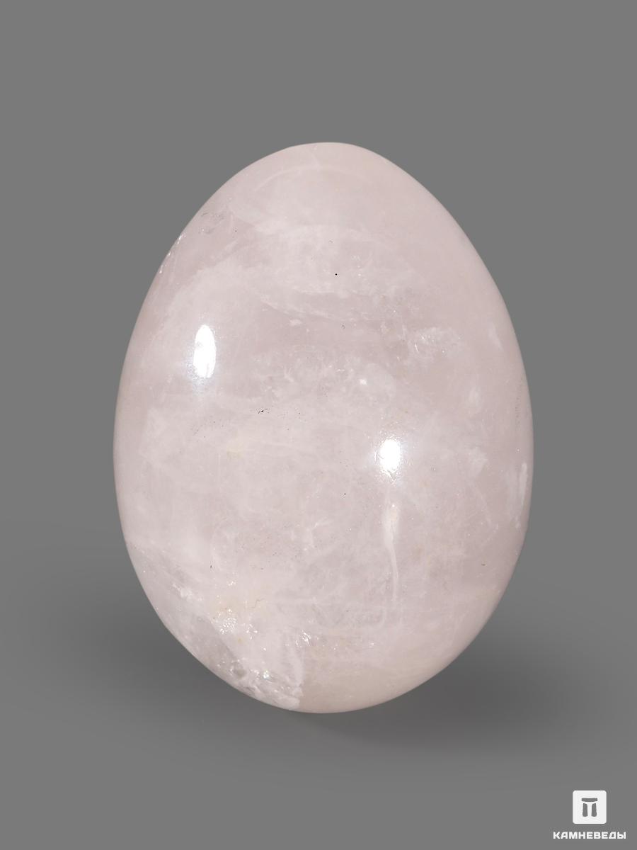 Яйцо из розового кварца, 5,9х4,3 см, 26074, фото 1