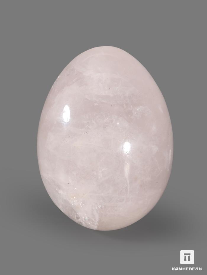 Яйцо из розового кварца, 5,9х4,3 см, 26074, фото 1