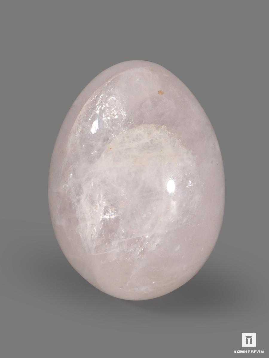 Яйцо из розового кварца, 5,9х4,3 см, 26074, фото 2