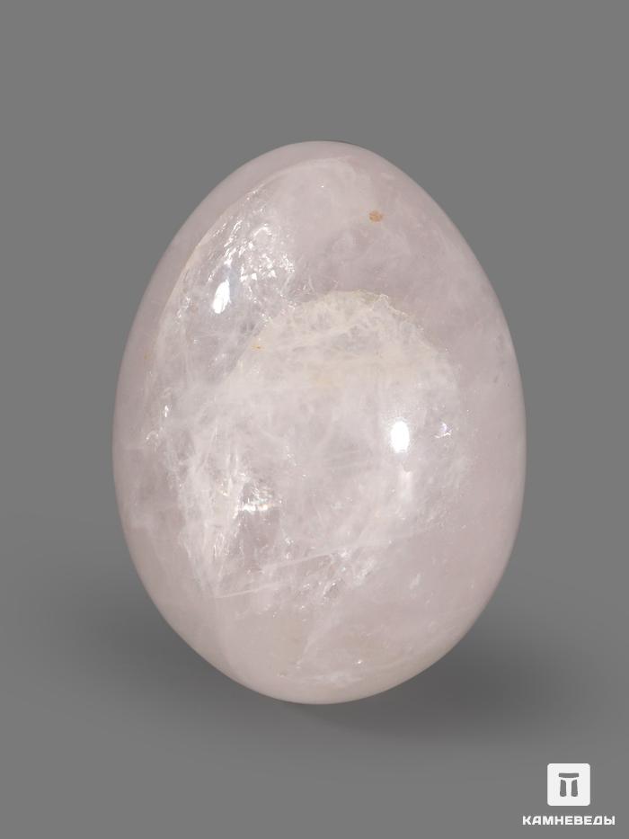 Яйцо из розового кварца, 5,9х4,3 см, 26074, фото 2