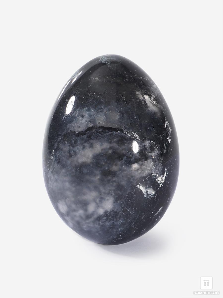 Яйцо из кварца с хлоритом, 6,1х4,4 см, 26078, фото 1