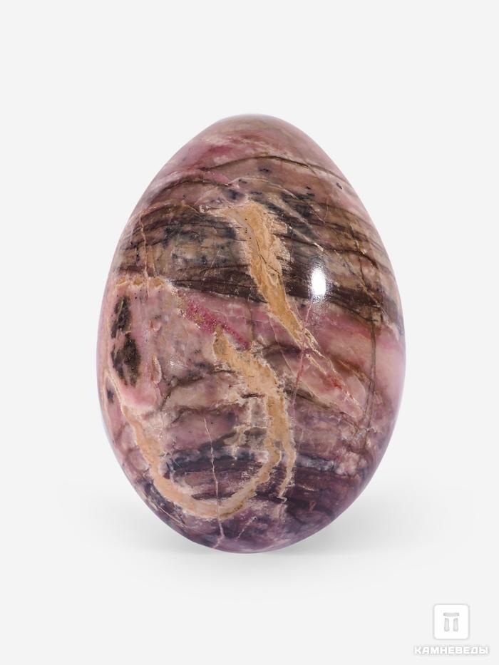Яйцо из родонита, 6,2х4,4 см, 2872, фото 1