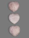 Сердце из розового кварца, 4х4х2 см, 16339, фото 1