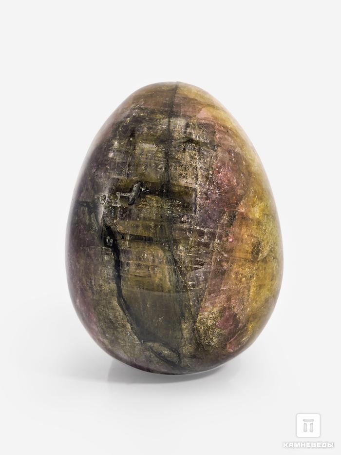 Яйцо из турмалина полихромного, 6,3х4,7 см, 26160, фото 1