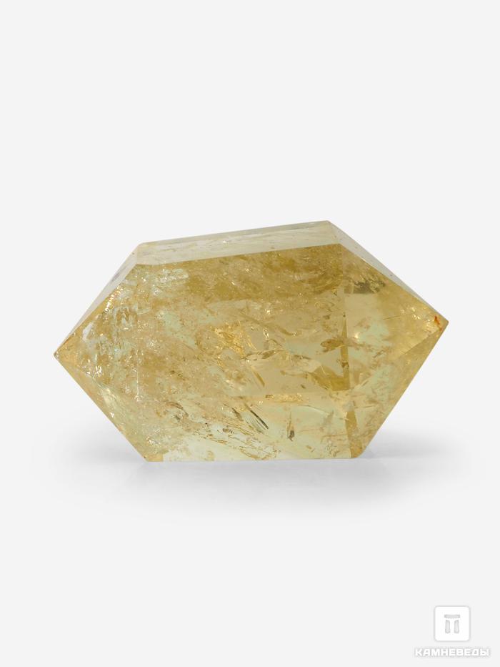 Цитрин, в форме двухголового кристалла 5-6,5 см (40-55 г), 26131, фото 2