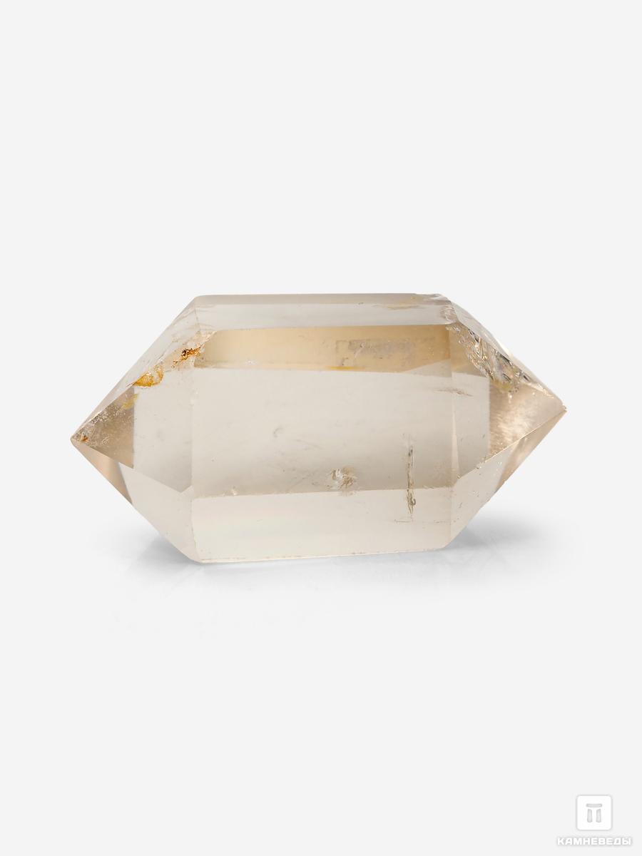 Дымчатый кварц (раухтопаз) в форме двухголового кристалла, 6-6,5 см (60-75 г), 26129, фото 1