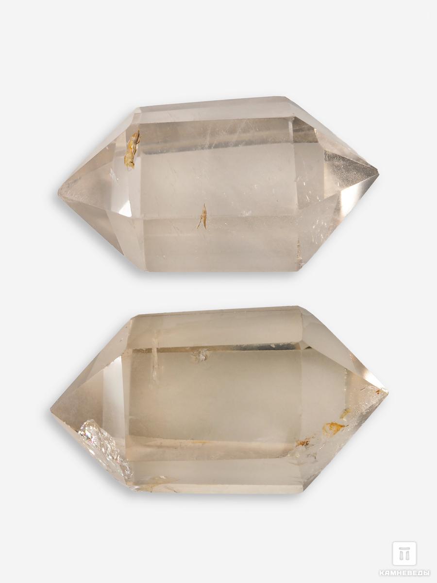 Дымчатый кварц (раухтопаз) в форме двухголового кристалла, 6-6,5 см (60-75 г), 26129, фото 2