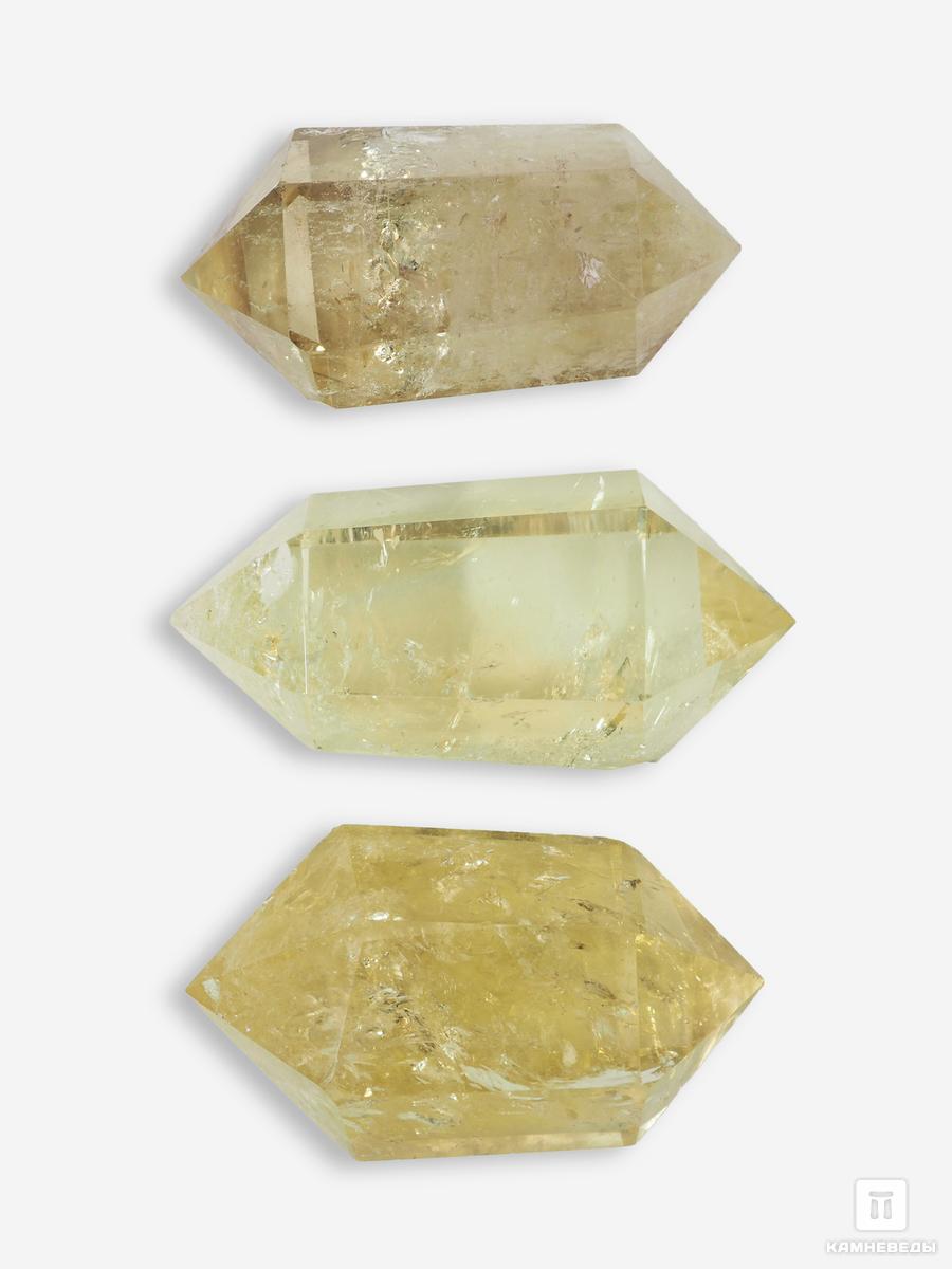 Цитрин, в форме двухголового кристалла 6-7 см (55-70 г), 26132, фото 2