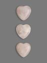 Сердце из розового кварца, 2х2 см, 23-44/12, фото 1