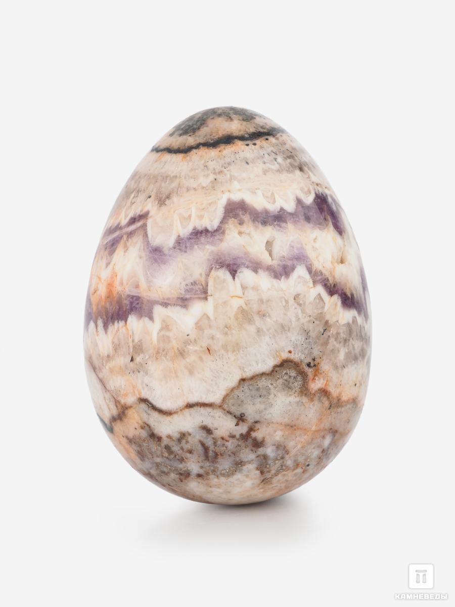 Яйцо из аметистового кварца, 8,5х6,2 см яйцо из обсидиана снежного 2 5х1 8 см