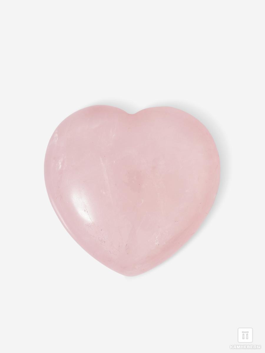 Сердце из розового кварца, 4,5х4,5х2,3 см сердце из розового кварца 4х3 8х2 см