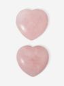Сердце из розового кварца, 4,5х4,5х2,3 см, 21748, фото 3