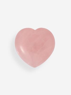 Сердце из розового кварца, 5х5х2,8 см