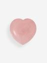 Сердце из розового кварца, 5х5х2,8 см, 21746, фото 1