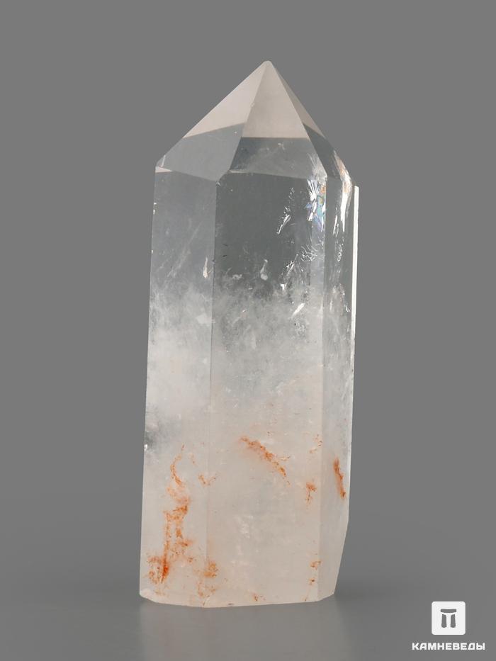 Горный хрусталь (кварц) в форме кристалла, 5-6,5 см (30-40 г), 4984, фото 2
