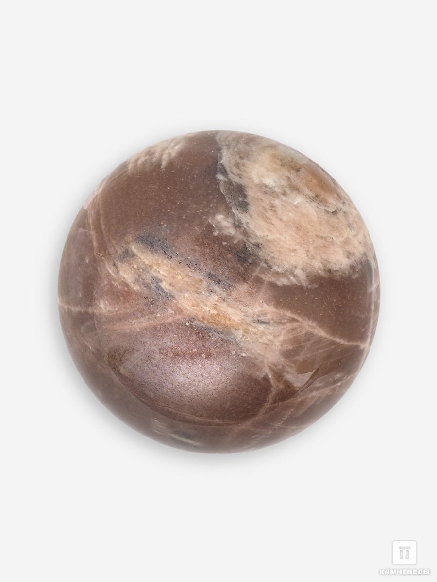 Шар из лунного камня с эффектом солнечного камня, 65 мм браслет из лунного камня адуляра