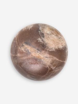 Шар из лунного камня с эффектом солнечного камня, 65 мм
