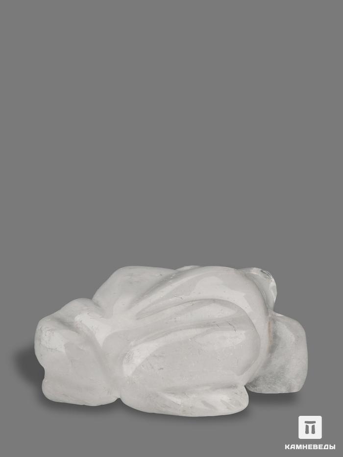 Лягушка из горного хрусталя (кварца), 4,9х3,8х2,2 см, 23-36, фото 3