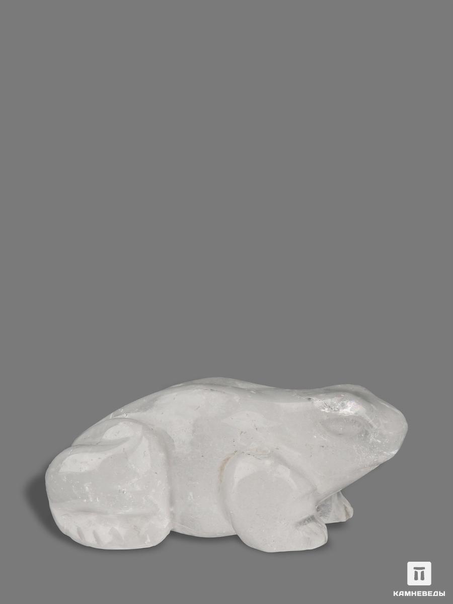 Лягушка из горного хрусталя (кварца), 4,9х3,8х2,2 см, 23-36, фото 2