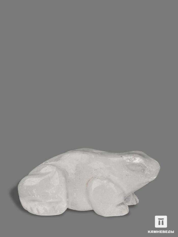 Лягушка из горного хрусталя (кварца), 4,9х3,8х2,2 см, 23-36, фото 2