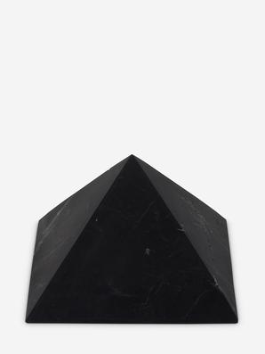Пирамида из шунгита, неполированная 7х7 см