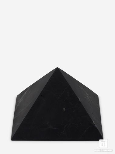 Шунгит. Пирамида из шунгита, неполированная 7х7 см