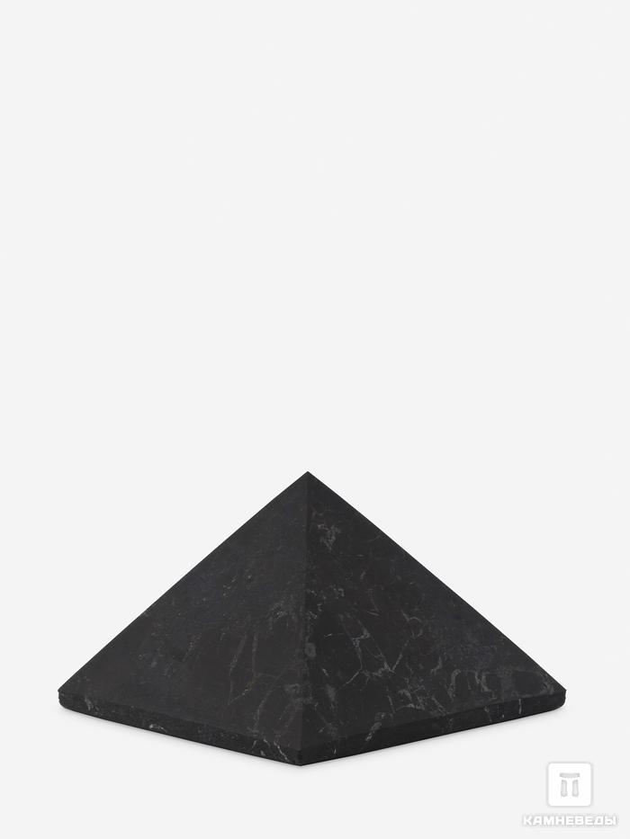 Пирамида из шунгита, неполированная 5х5 см, 20-39/1, фото 2