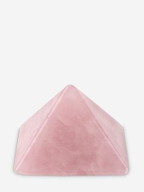 Пирамида из розового кварца, 4х4х2,8 см